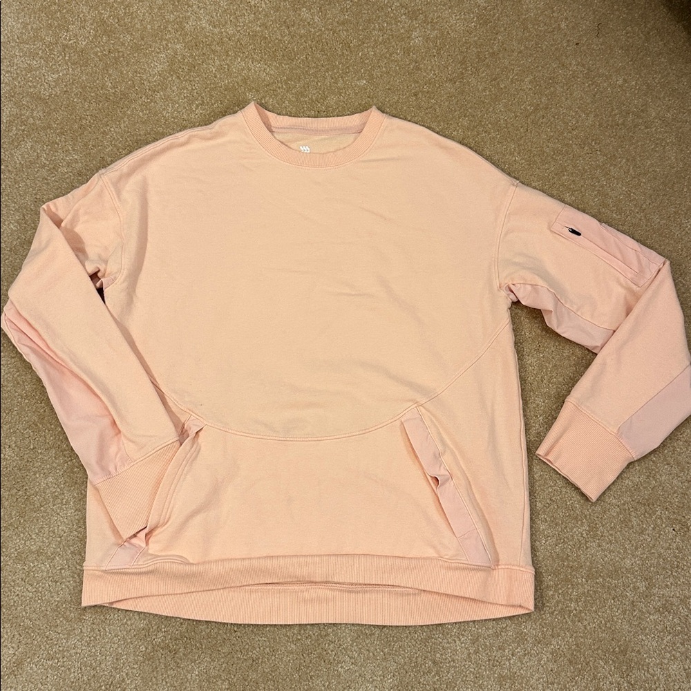 All In Motion Light Pink Sweatshirt Medium